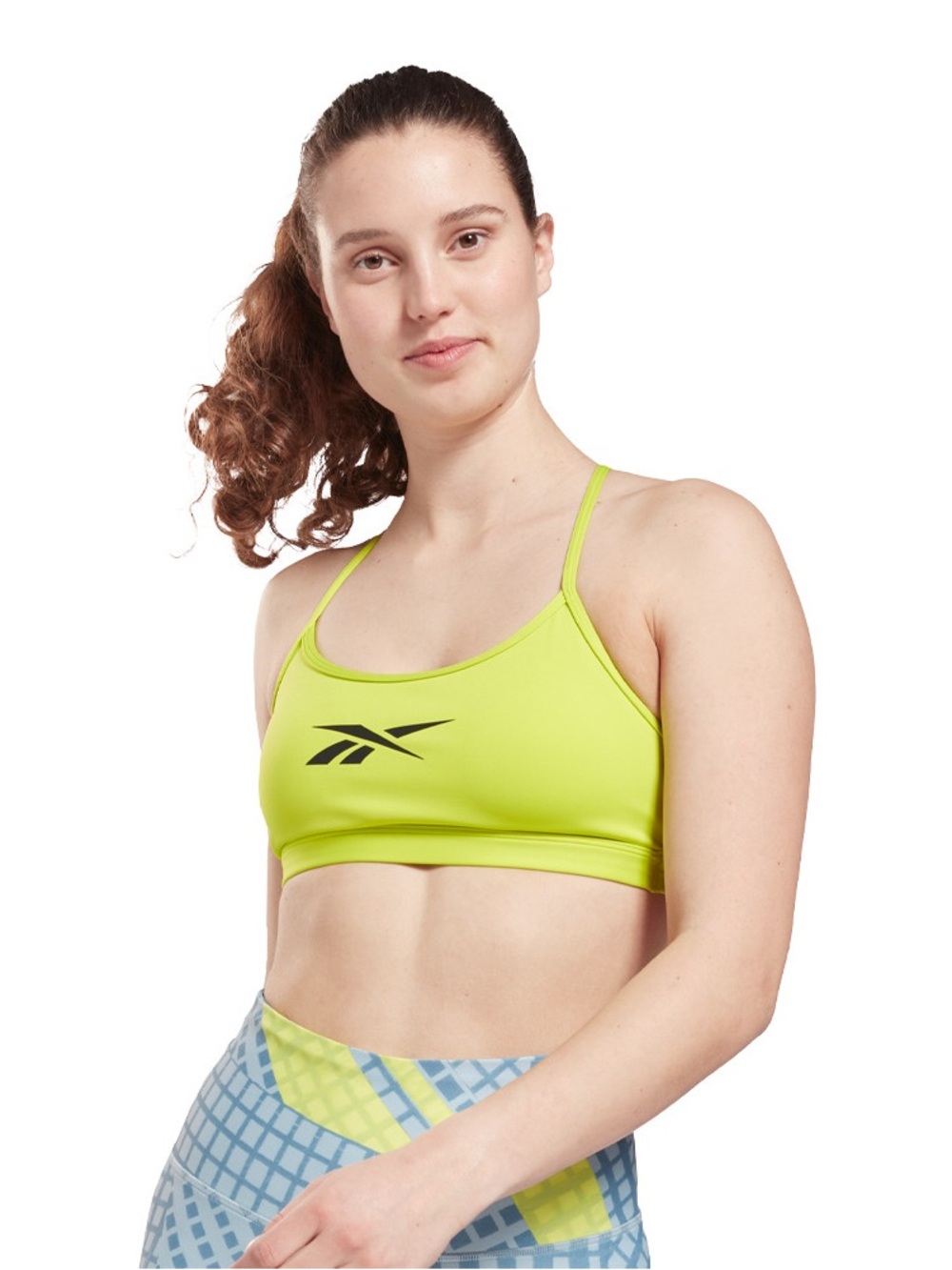 Reebok Bright Yellow Sports Bra
